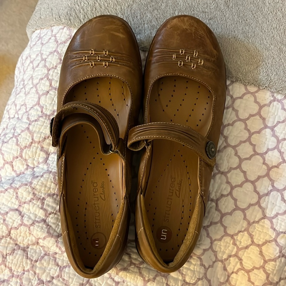 Clark's unstructuredred size 10